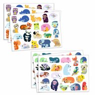 Djeco-Stickers Dierenmoeders met hun baby`s (18mnd) | Speel je Wijs